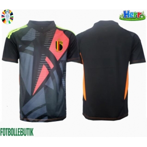 Belgien Målvakt Hemmatröja EM 2024 Kortärmad